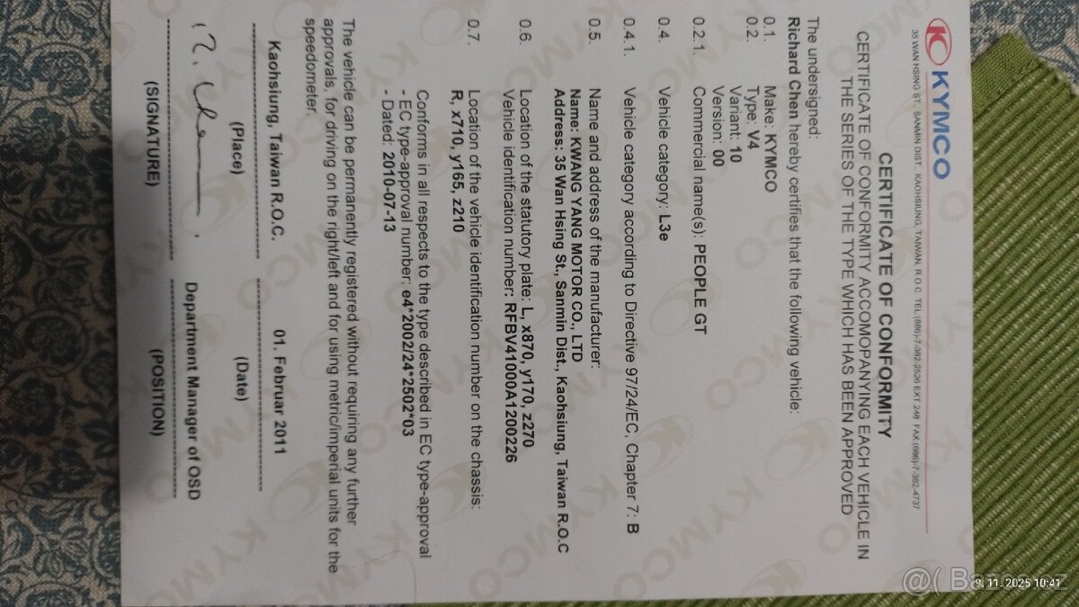 KYMCO People GTi 125 - 13