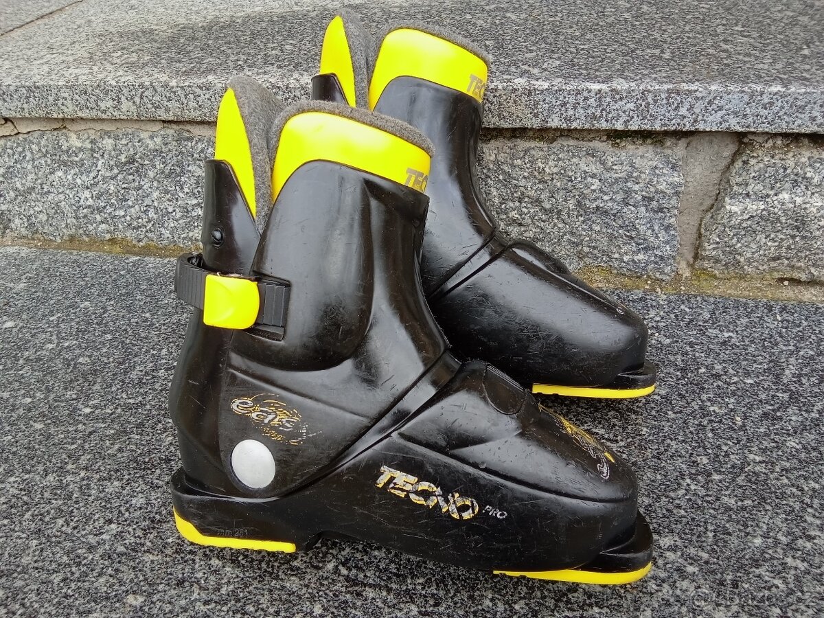 Dětské lyže 90 cm a boty - 13