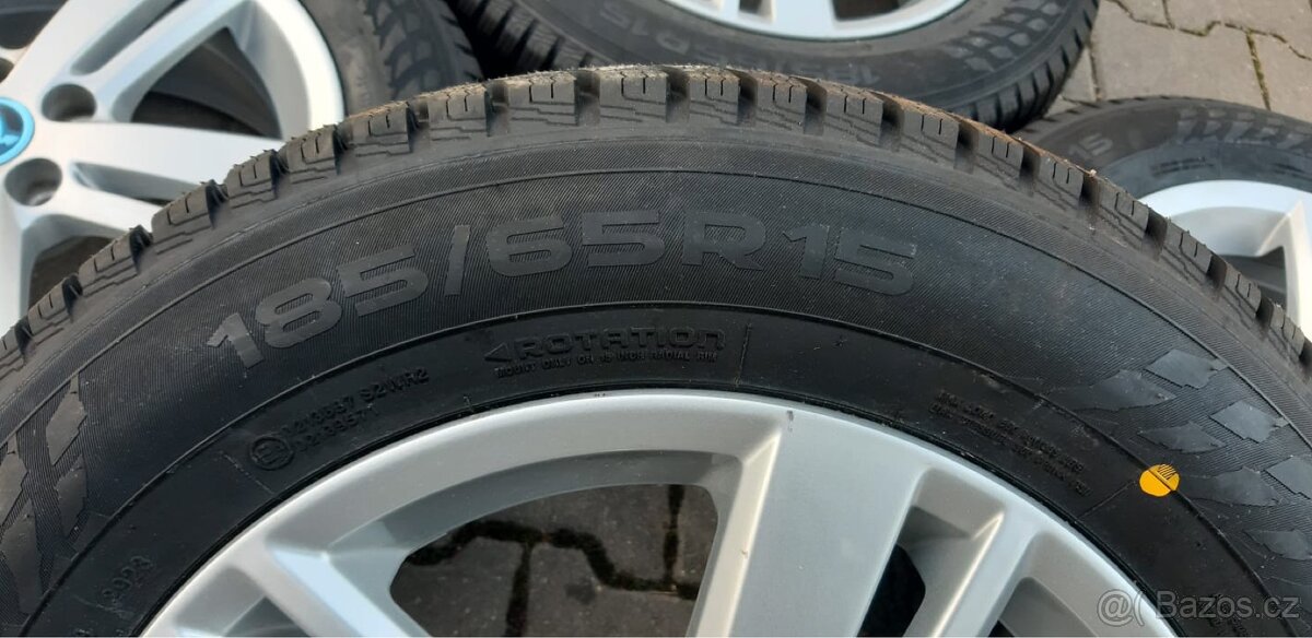 Škoda Fabia 185/65/15 nové zimní pneu - 13