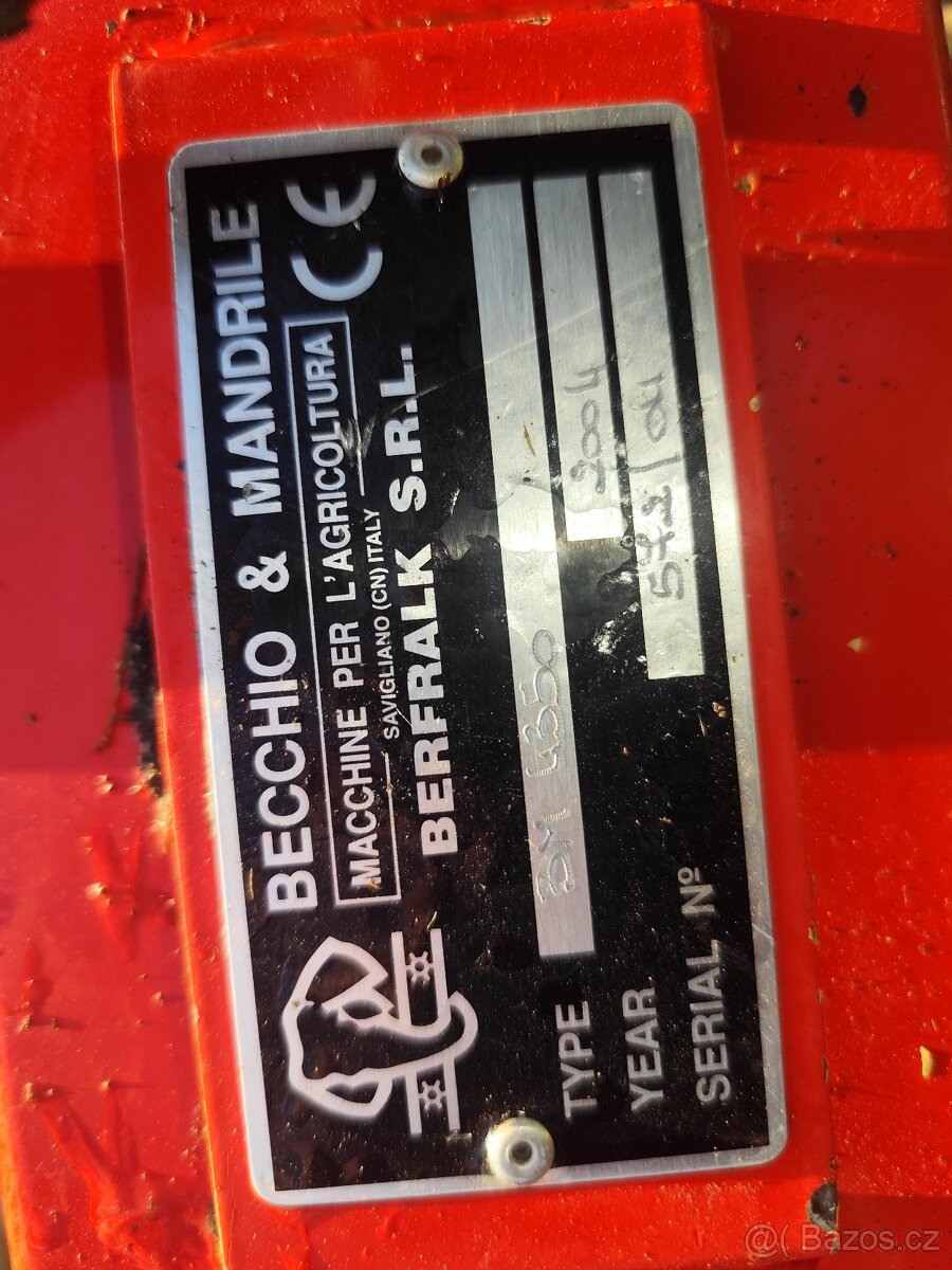 Příkopová sekačka Becchio BM4350 - 13