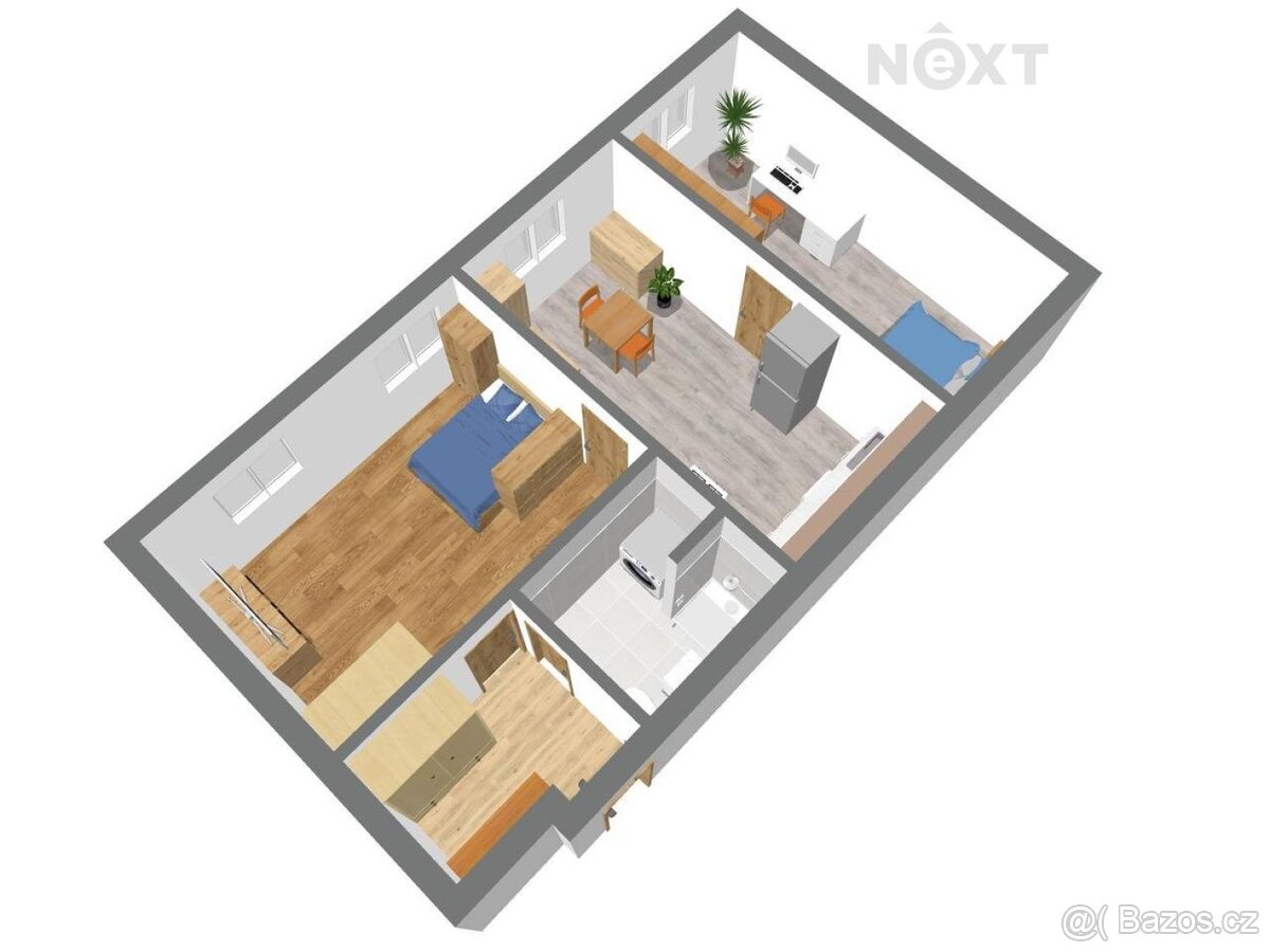 Prodej byt 2+1, 59㎡ - 13