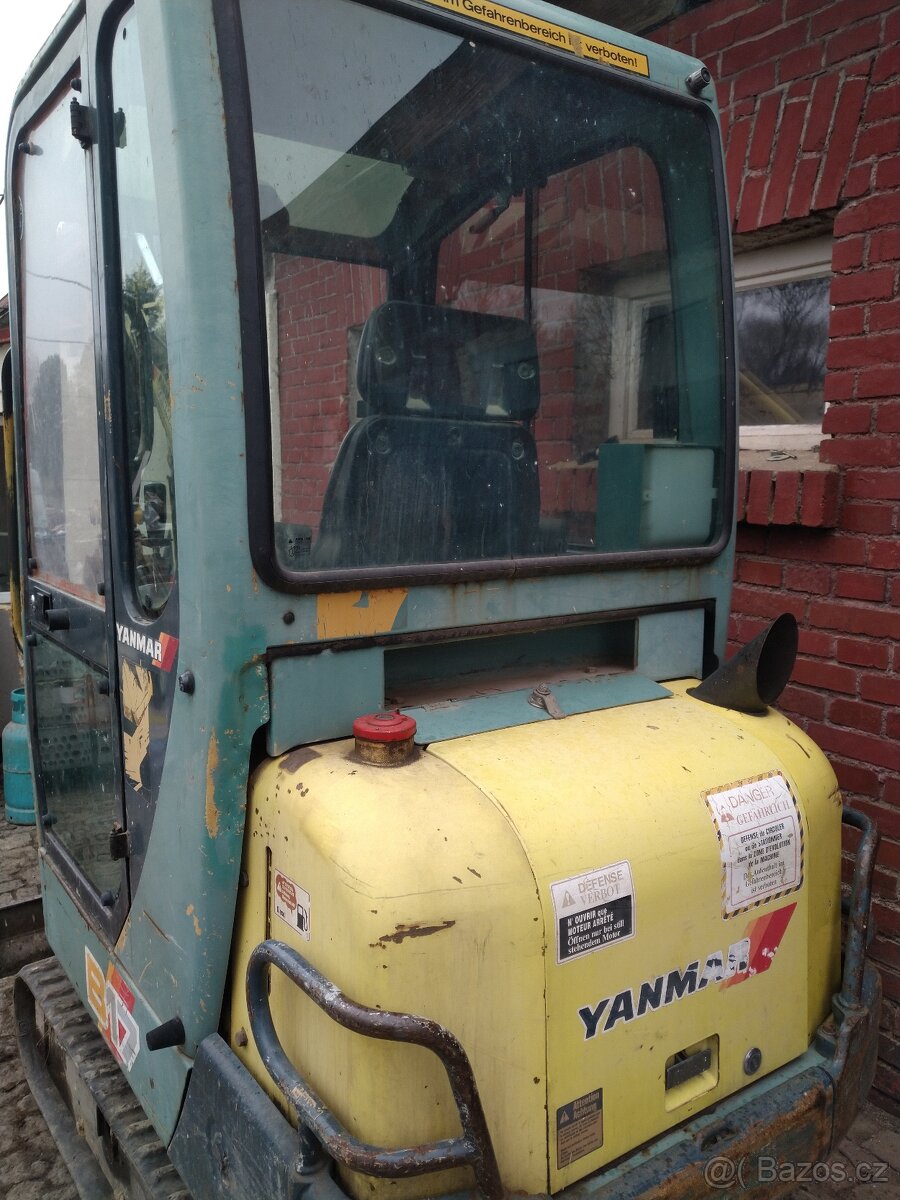 Minibagr Amman Yanmar B17-2 váha 1430kg - 13