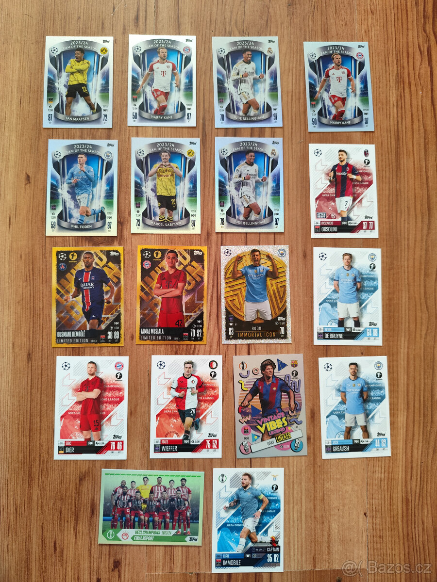 Fotbalové kartičky Match Attax 2024/25 - 13