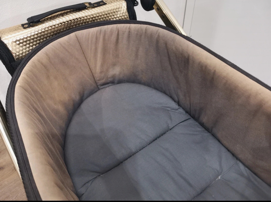 Kočárek 2v1 Junama Onyx Gold - 13