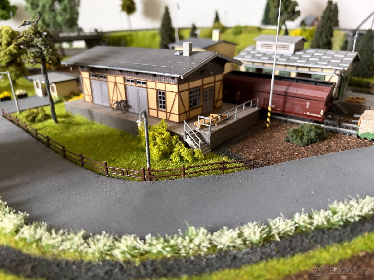 Modelové kolejiště v měřítku TT - 13