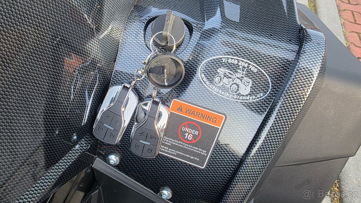 Dětská elektro čtyřkolka ATV MiniRocket RockRider 1800W 60V, - 13