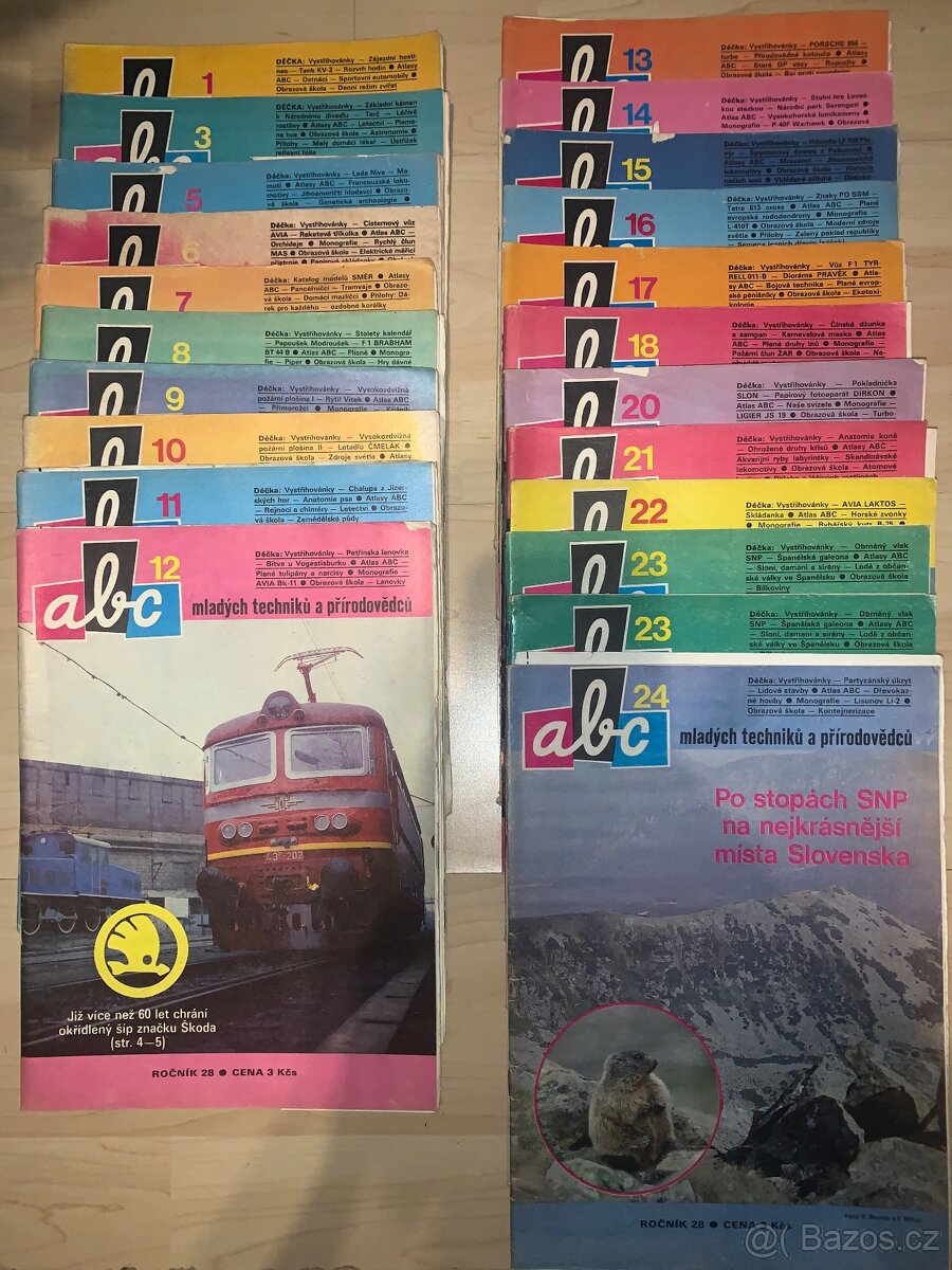 Casopisy ABC 140ks; 5,-/ks - 13