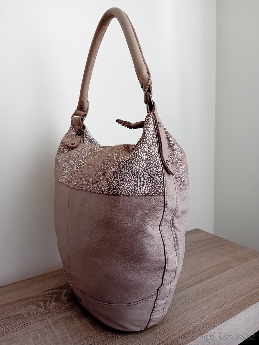 FredsBruder dámská luxusní hobo kabelka kožená - 13