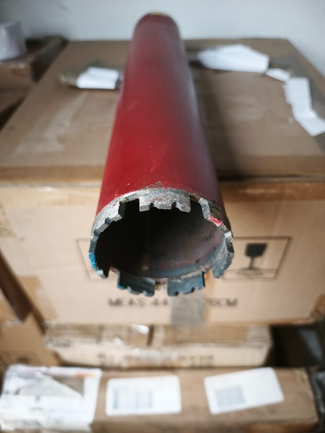 Vrtací korunka 112mm pro jádrové vrtání - nepoužitá - 13