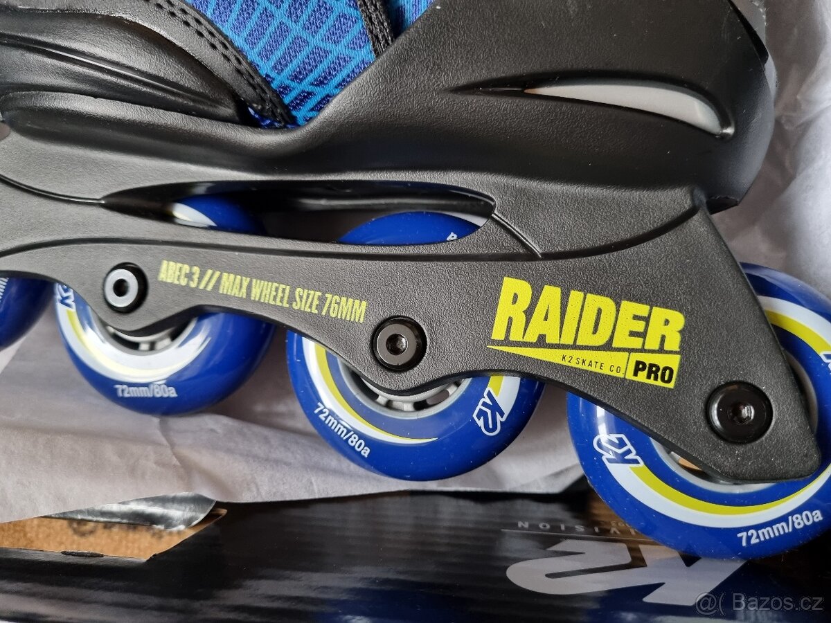 kolečkové brusle K2 Raider Pro - 13