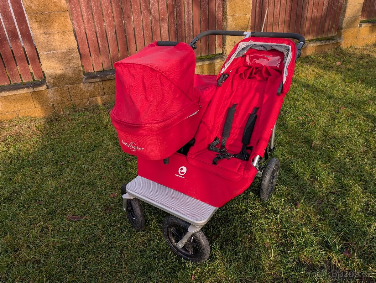 Sourozenecký kočárek Easywalker Duo - 13