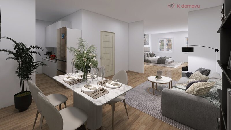 Prodej bytu 2+1, 2.N.P., Komenského - 13