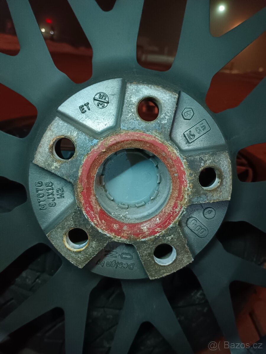 18" Msw by OZ ALU kola 5x112. Zimní - 13