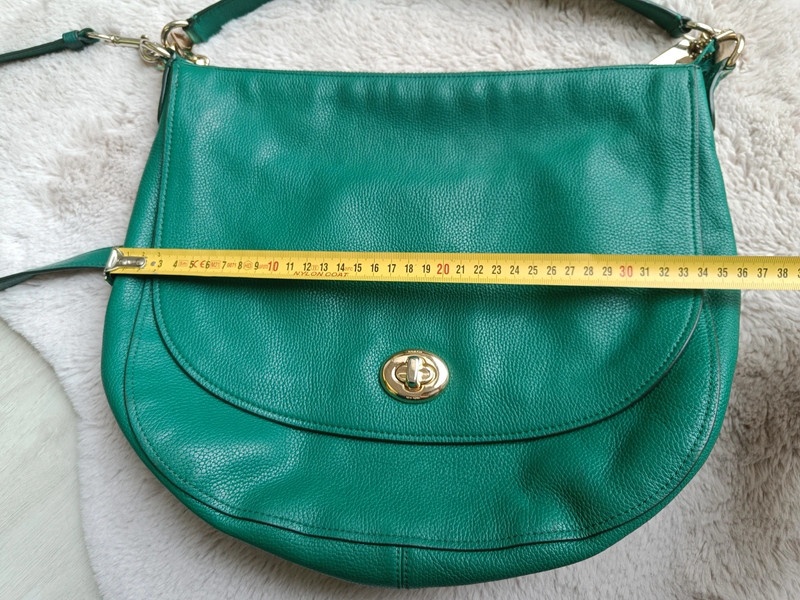 Zelená kabelka Coach - 13