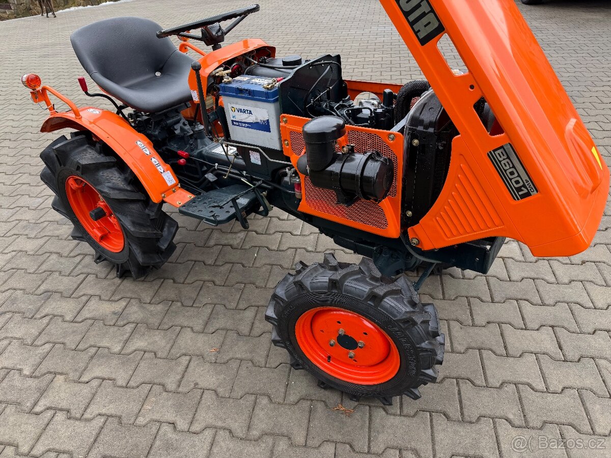 malotraktor Kubota B6001 3válec 4x4 - 13