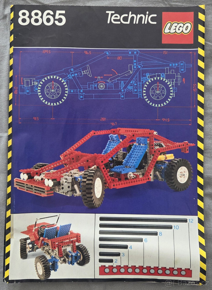 Lego Technic 8865, 80 roky, Na predaj - 13