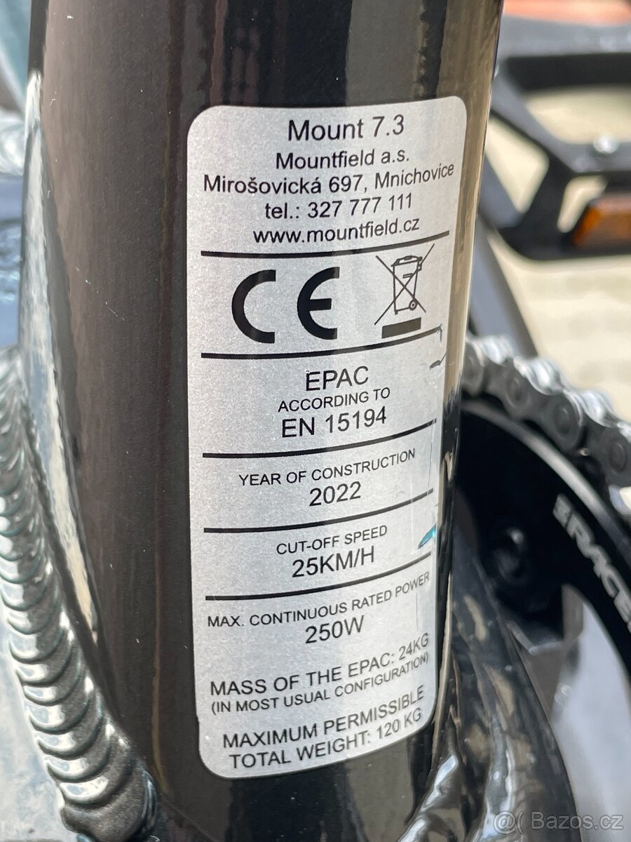 Elektrokolo MTF Hill 7.3 - 13