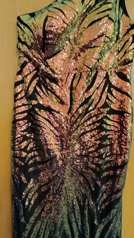 Plesové šaty XXL nádherné nové - 13