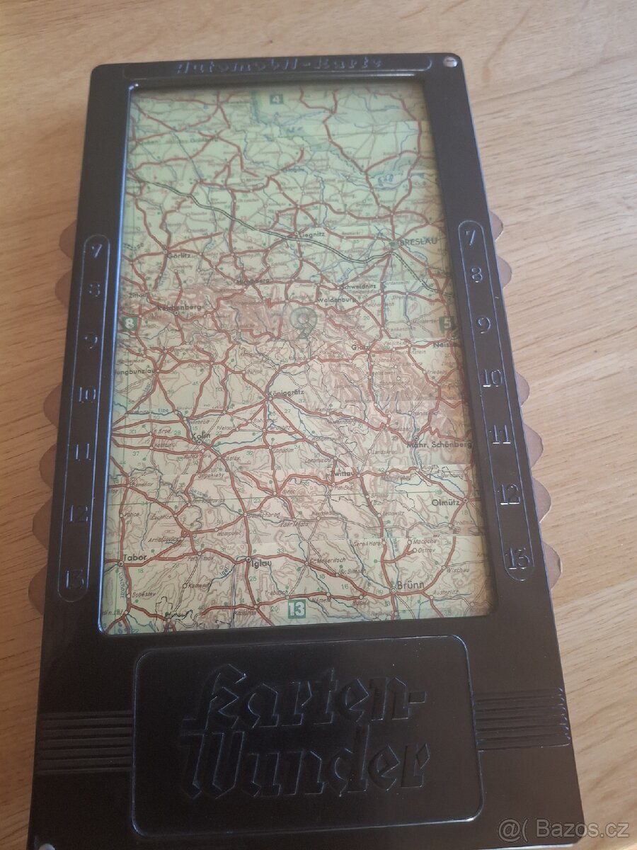 Historický kousek mapa Německa z roku 1938 - 13