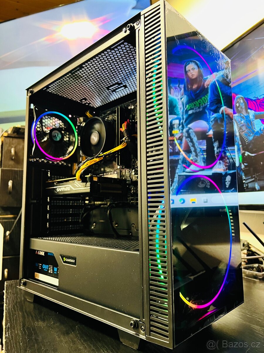 Herní pc Ryzen 5, 16GB DDR4, m.2 1TB SSD, RX 570, Win 11 - 13
