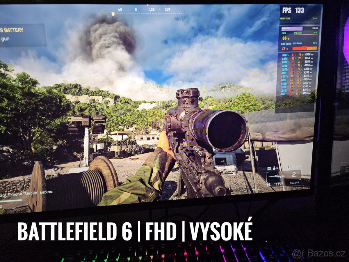 🔥Herní PC Ryzen 5|RX6700XT|16GB|1TB NVME|WiFi+BT|ARGB - 13