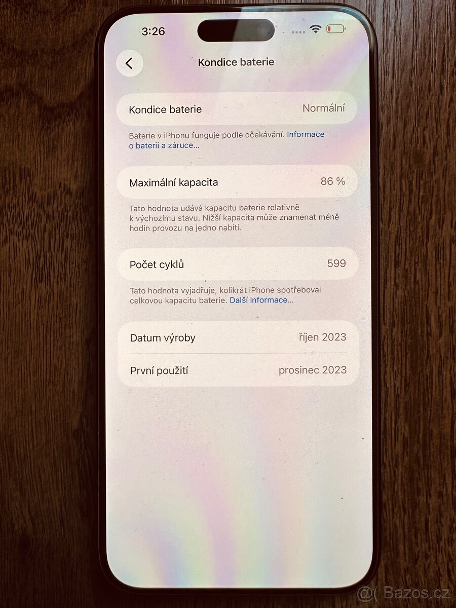 Apple iPhone 15 Pro Max 256 GB – Blue Titanium (modrý titan) - 13