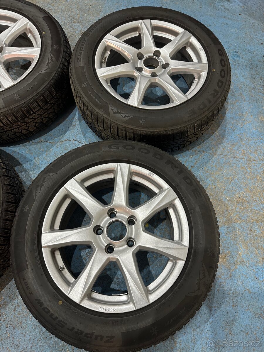 Alu 5x120 R17, zimní pneu 225/60/17, BMW X3 - 13
