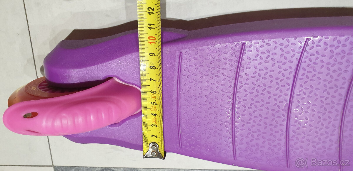 Dětská koloběžka s LED kolečky /3x kolečka/ - 13