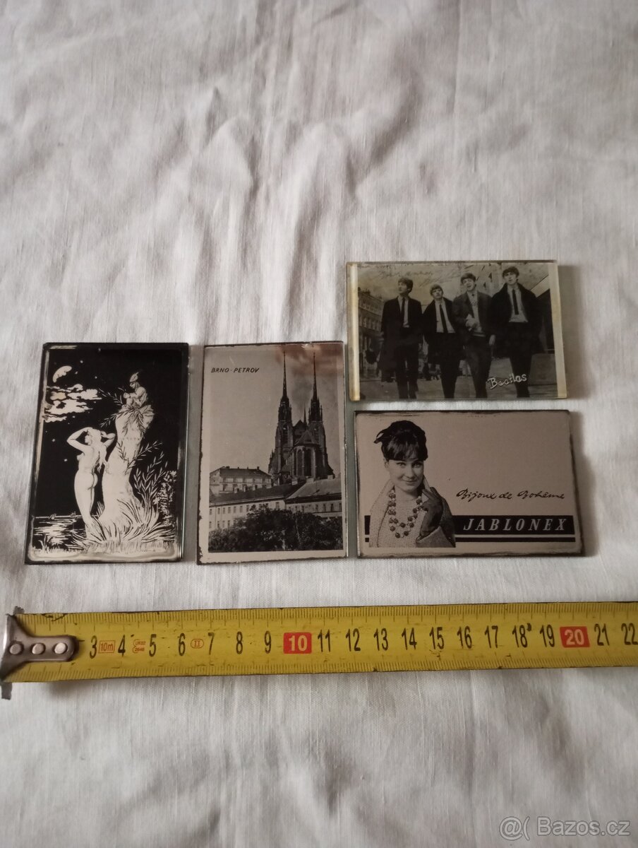 Sklo - korbely, popelníky, karafy, flakony, vázy, grogovky - 13