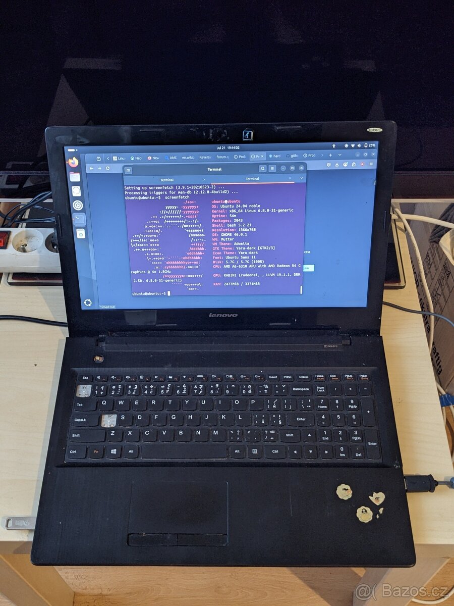 Notebook 80E3 Lenovo G50-45 - 13