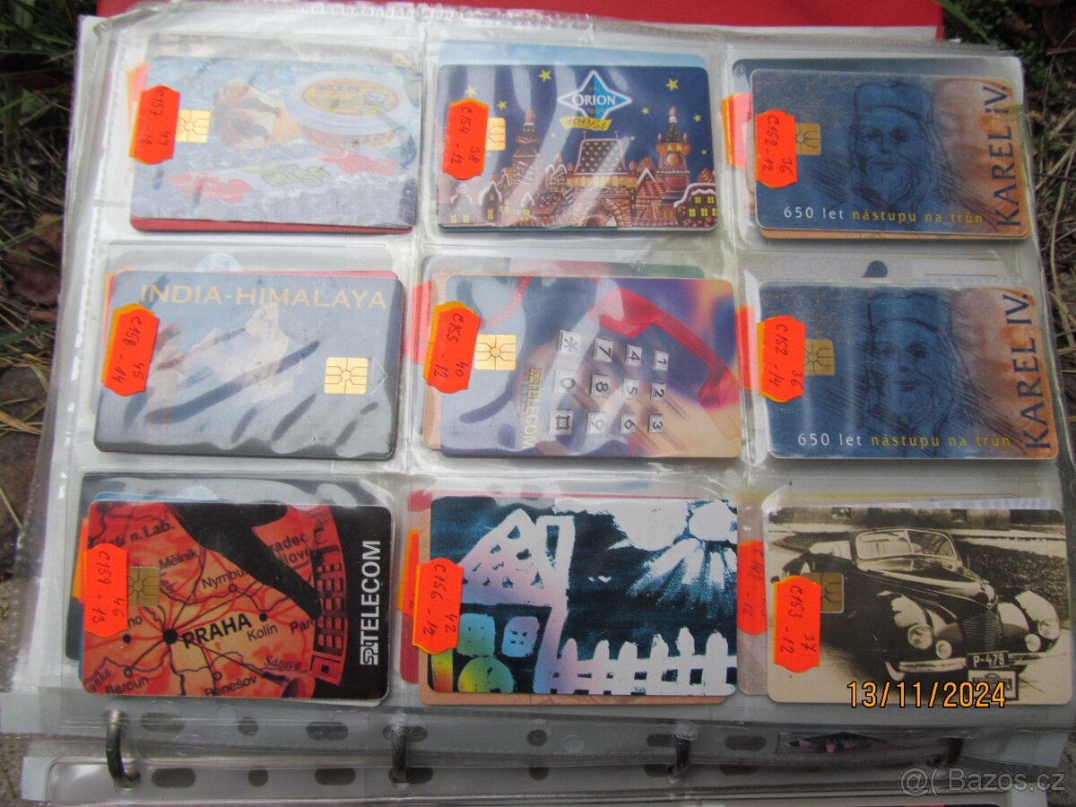 České tel.karty II. - 13