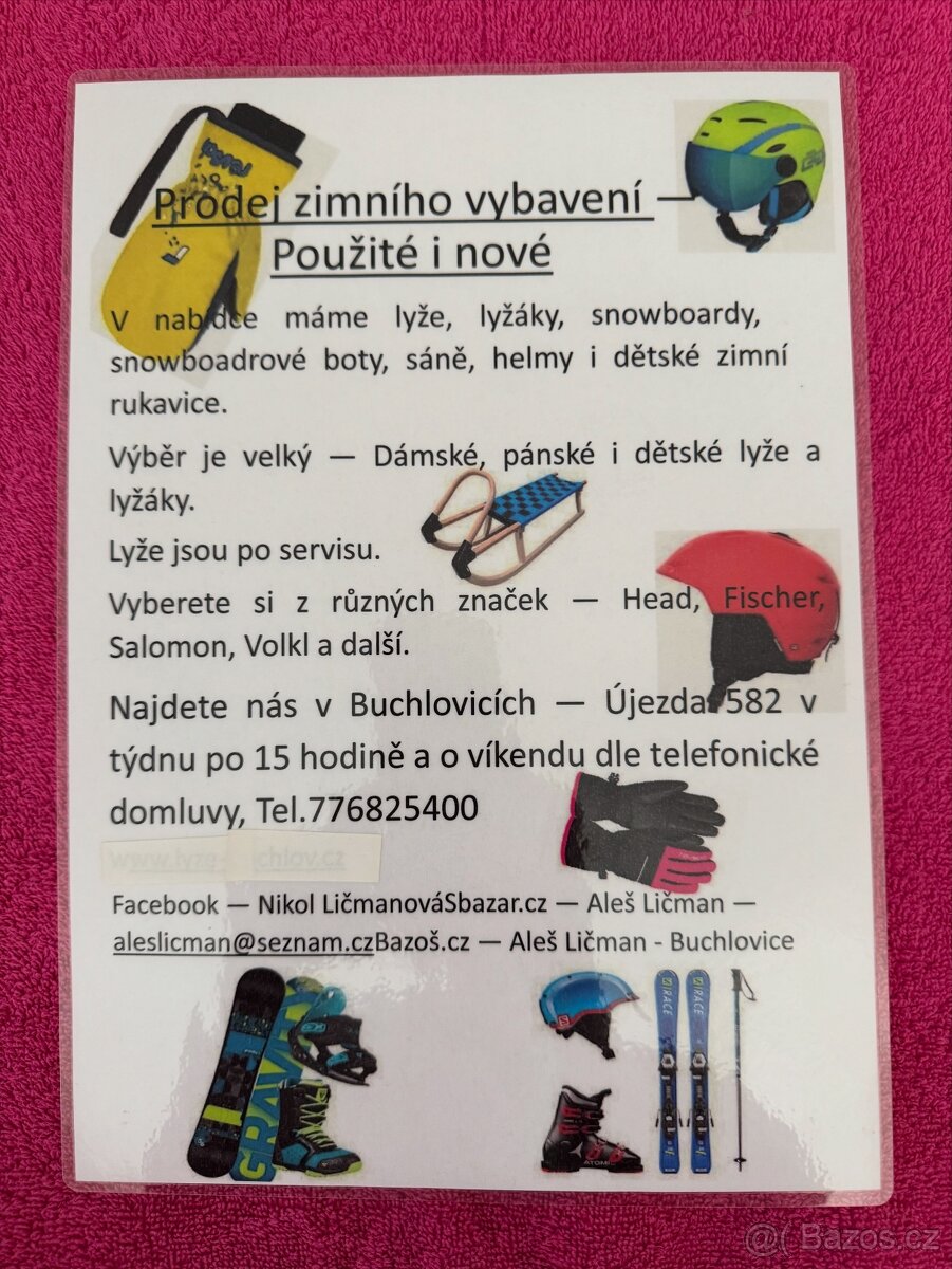 Lyžařské vybavení - 13