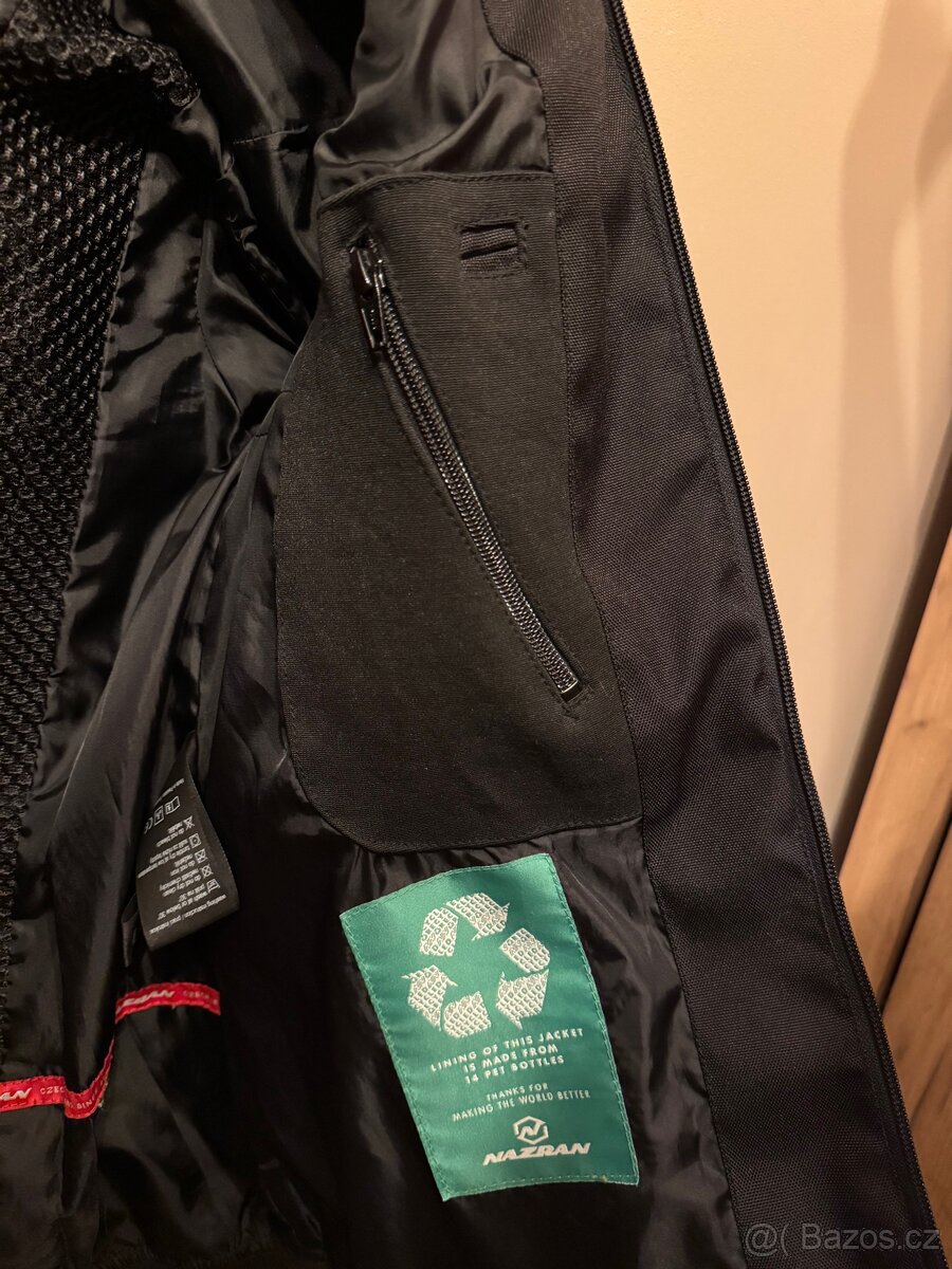 Dámská bunda na moto Nazran Thron Tech-Air black/black - 13