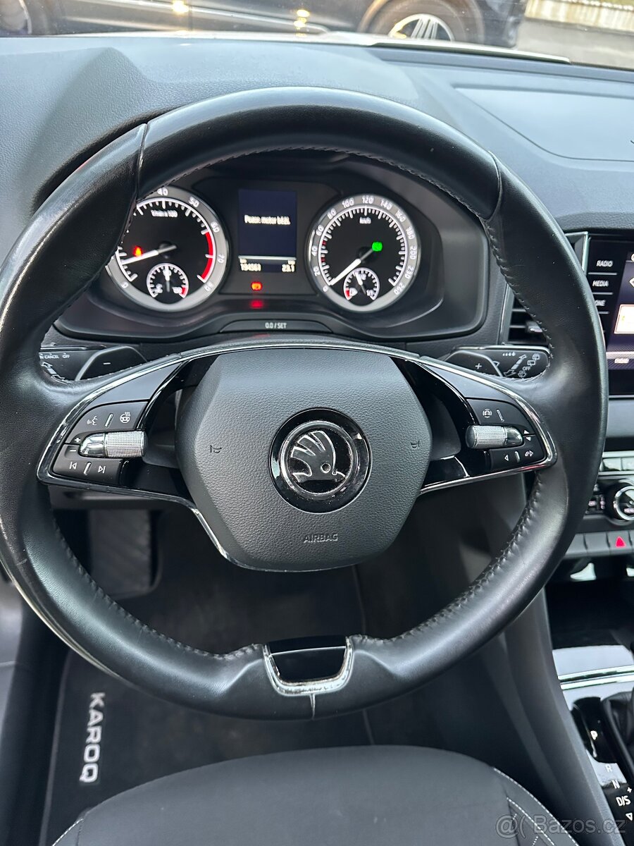 Škoda Karoq 1.5Tsi 110 kw DSG 7/2021, nebourane nelakovane - 13