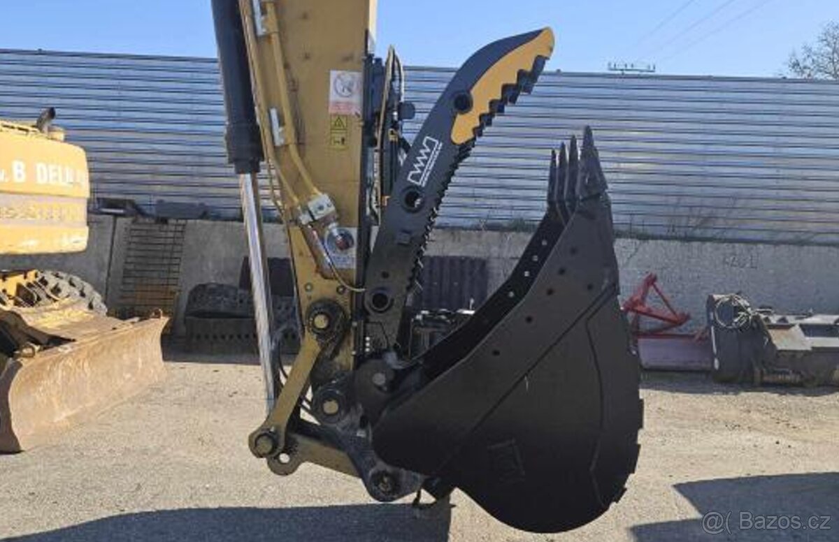 Hydraulický pridržovací prst na bagr, rýpadlo CAT a jiné - 13