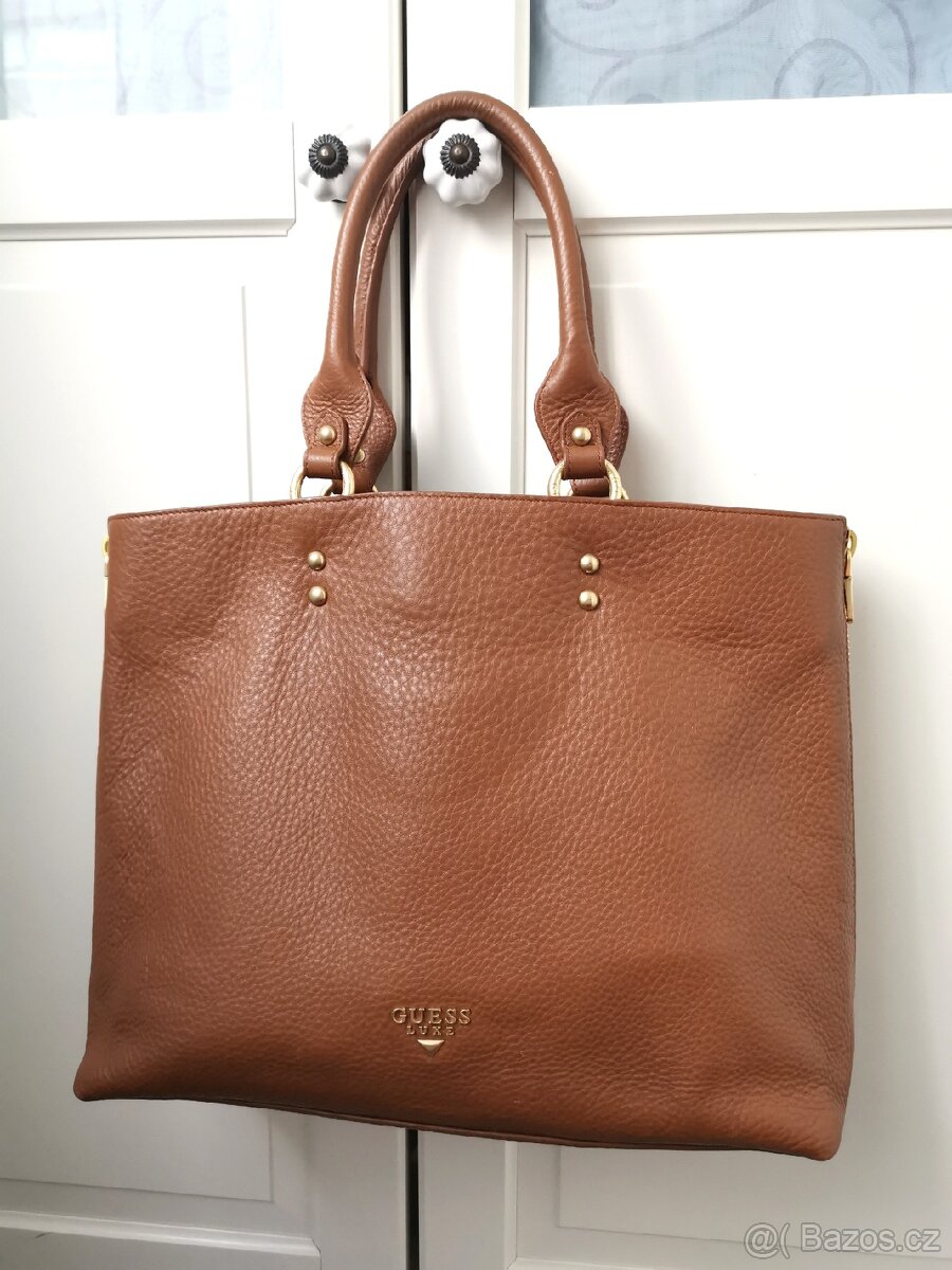 Guess originál kožená kabelka - 13