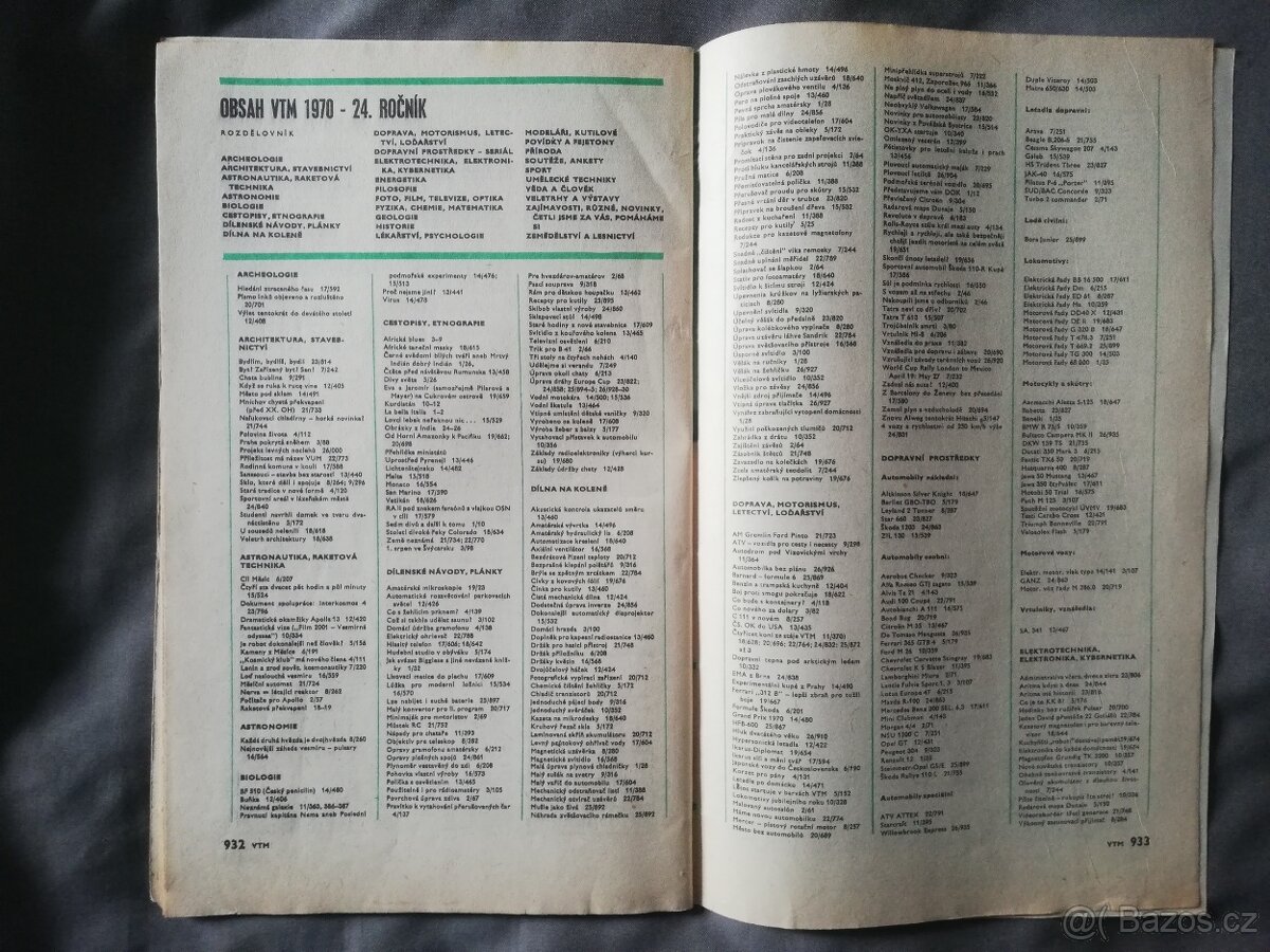 VĚDA A TECHNIKA MLÁDEŽI číslo 26, ročník 1970, VTM, - 13
