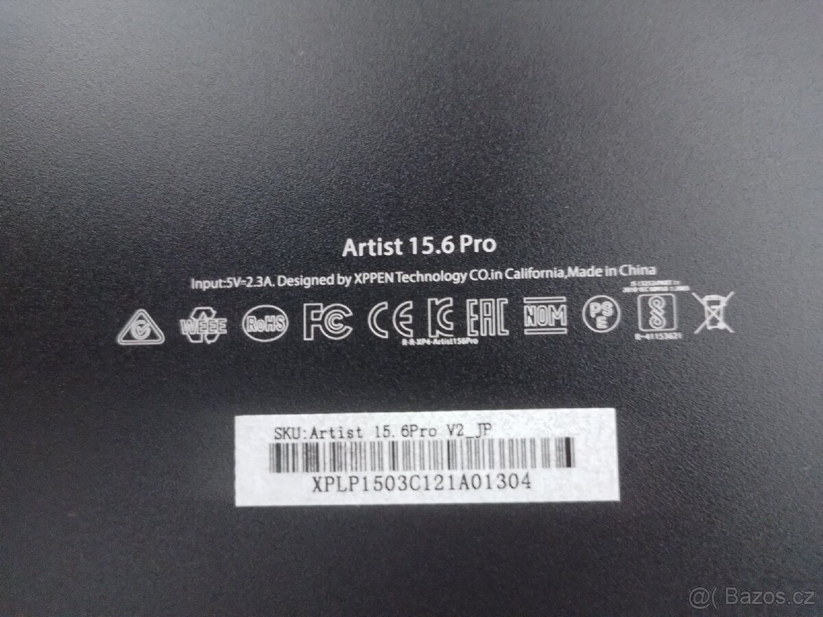 Grafický tablet XP-PEN 15,6 Pro - 13