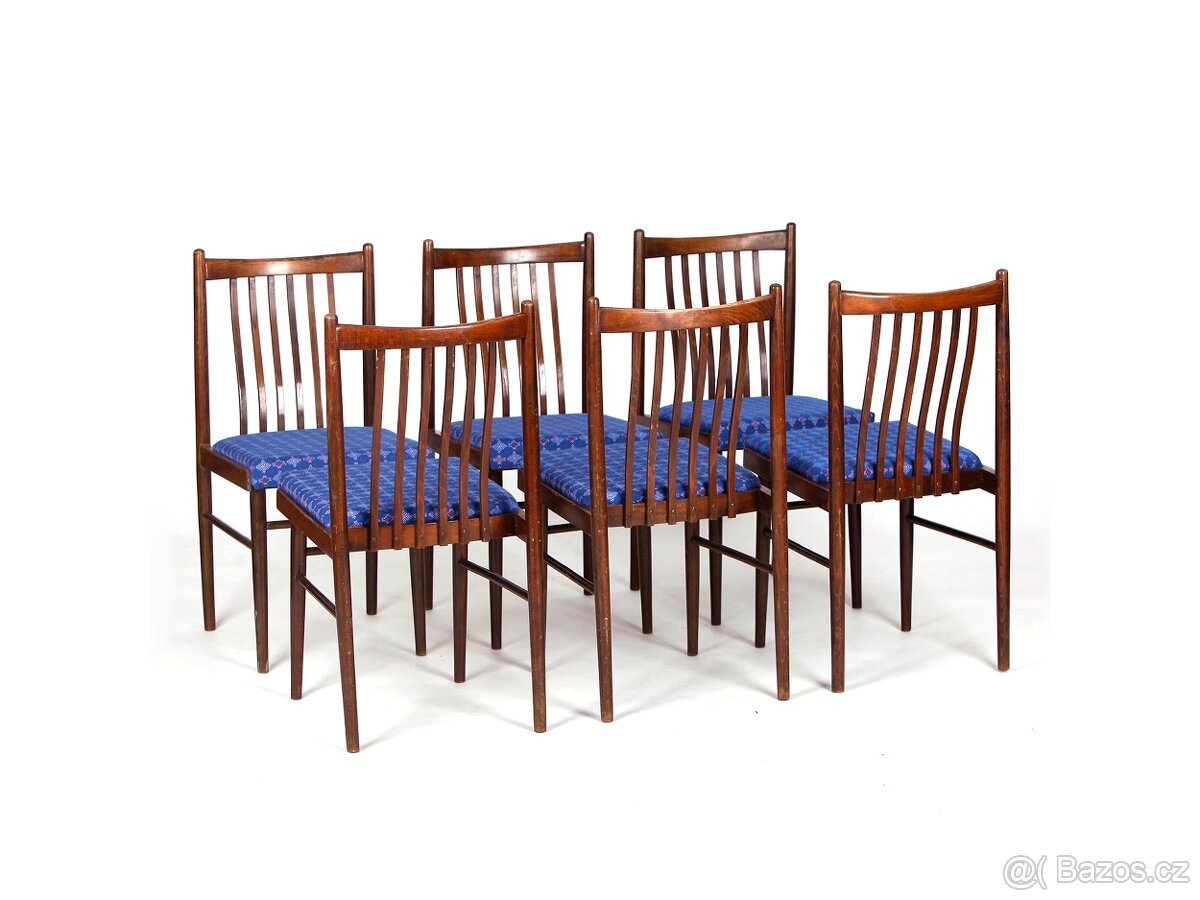 LEVNÉ jídelní židle, 100 % stav, 6 ks - 13
