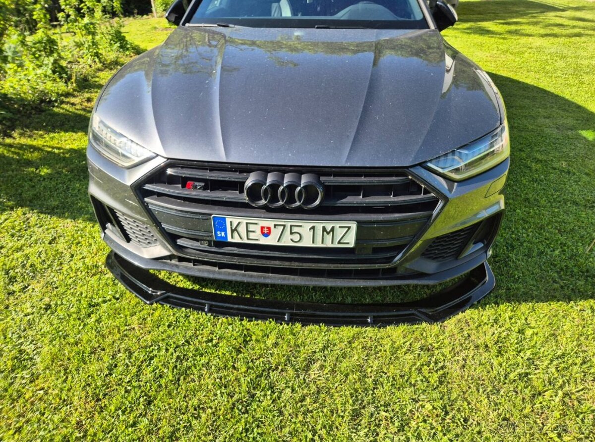 AUDI A7 S7 RS7 C8 PREDNY SPOJLER SPLITER LIPKO - 13