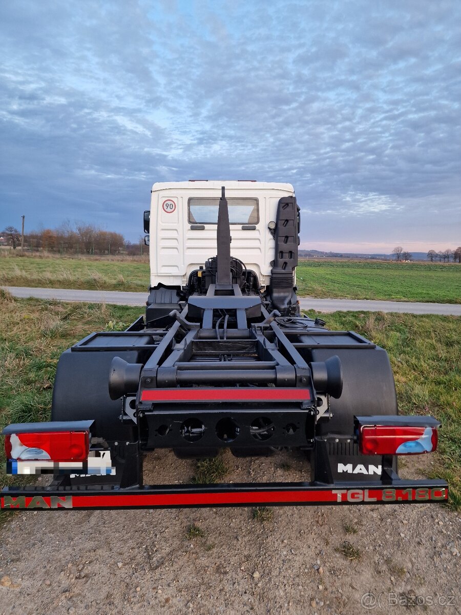 MAN TGL 8.180 HÁKOVÝ NOSIČ KONTAJNEROV EURO-5 - 13