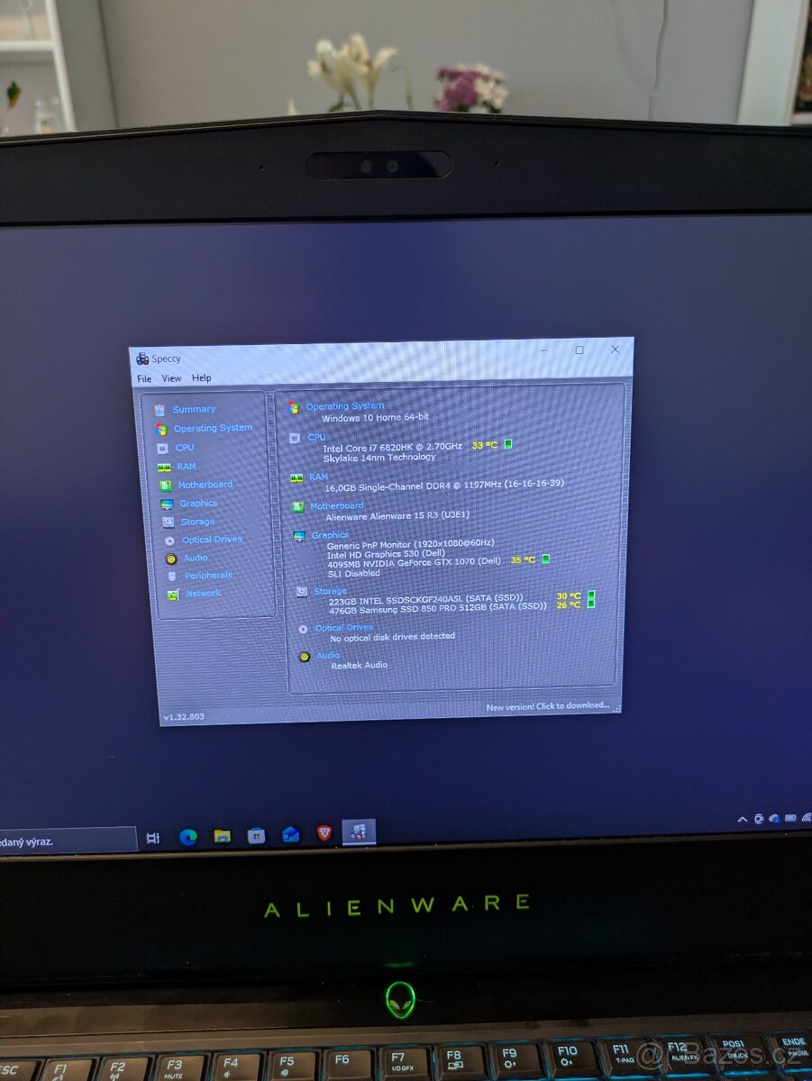 Alienware 15 R3 - 13