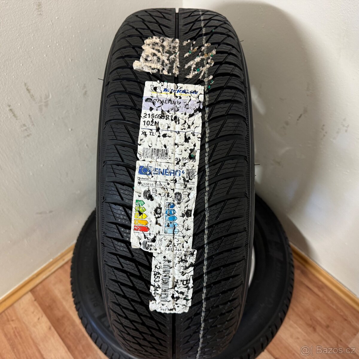 VW T7 MULTIVAN 5x120 R16 ET60+ZIMNÍ 215/65R16 7,5mm - 13