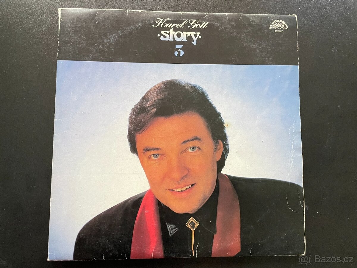 4x LP desky Karel Gott, 1x SP + originální plakát - 13