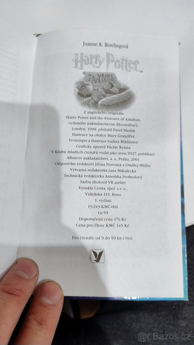 Harry Potter - 1.vydání - Kámen mudrců - Tajemná komnata - 13