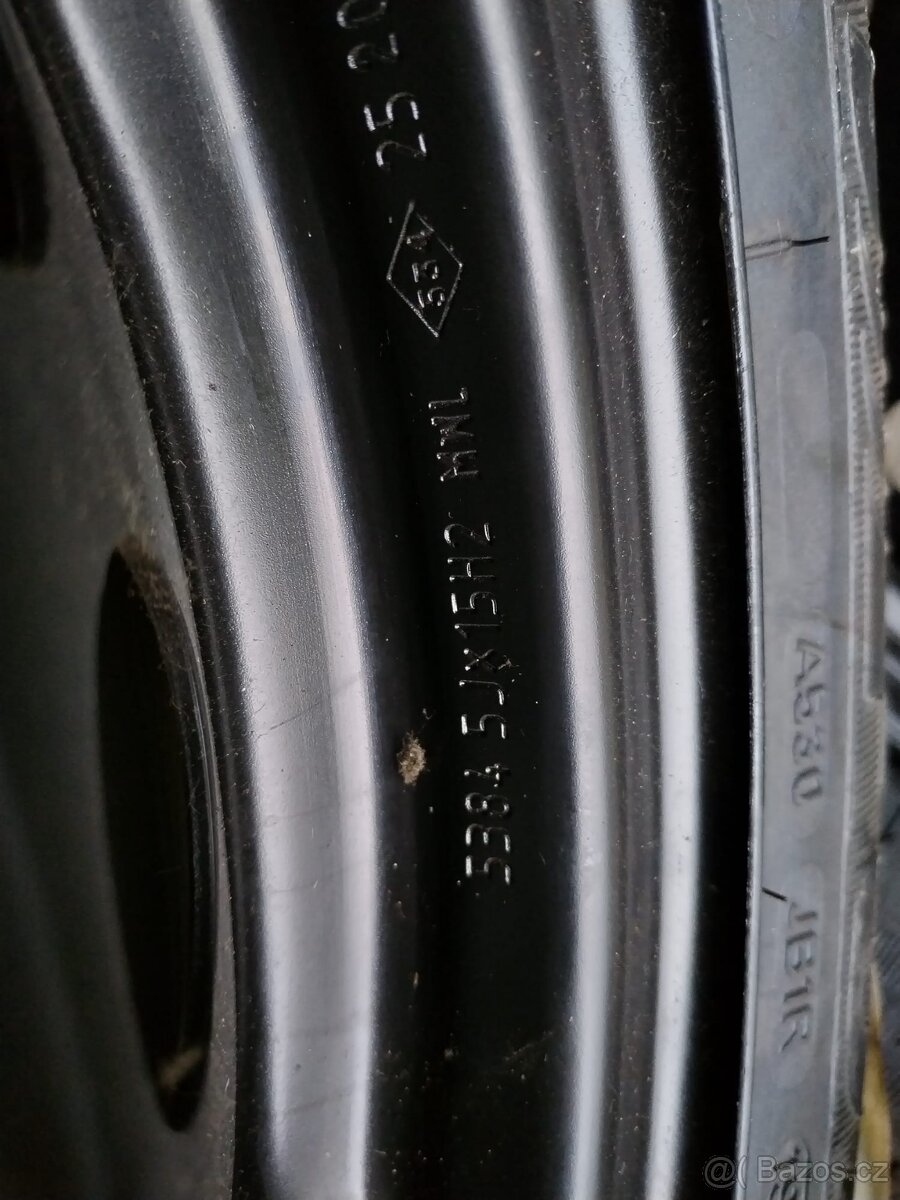 kola SMART TWINGO 4x100 R15 + 165/65/15 185/60/15 - 13