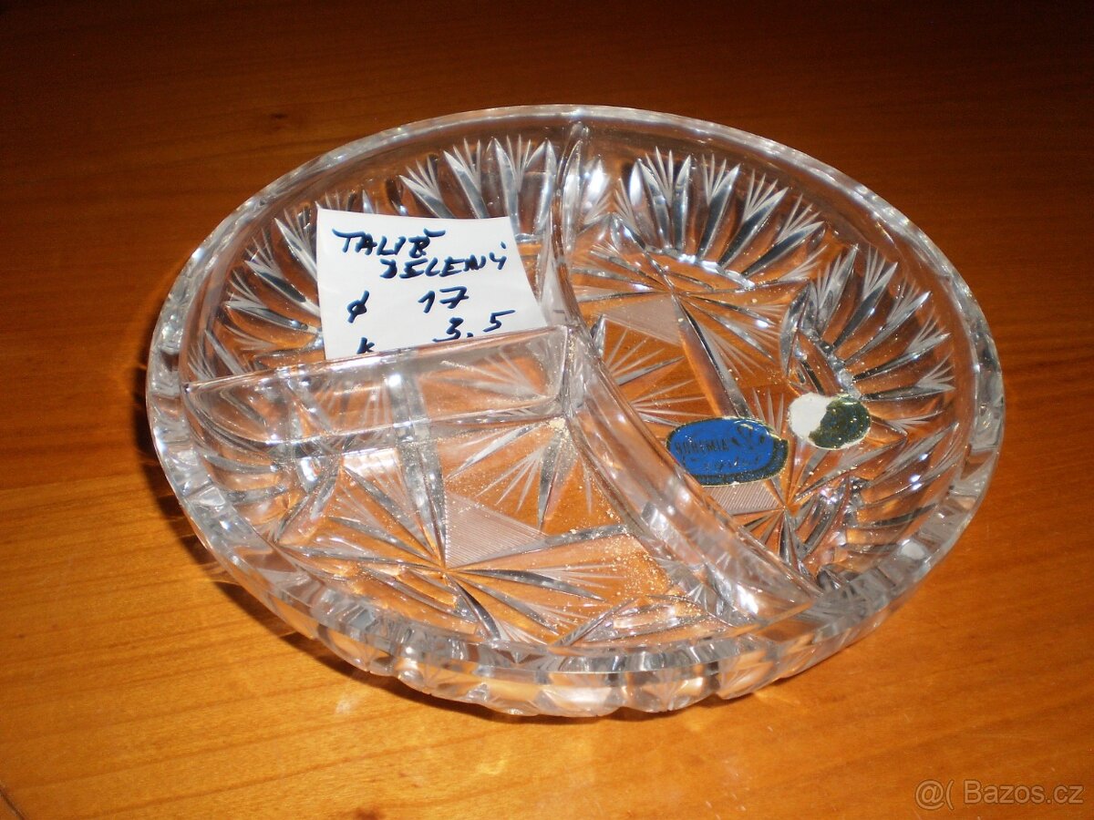 sklo - broušené - více kusů - dědictví ++nové++ - 13