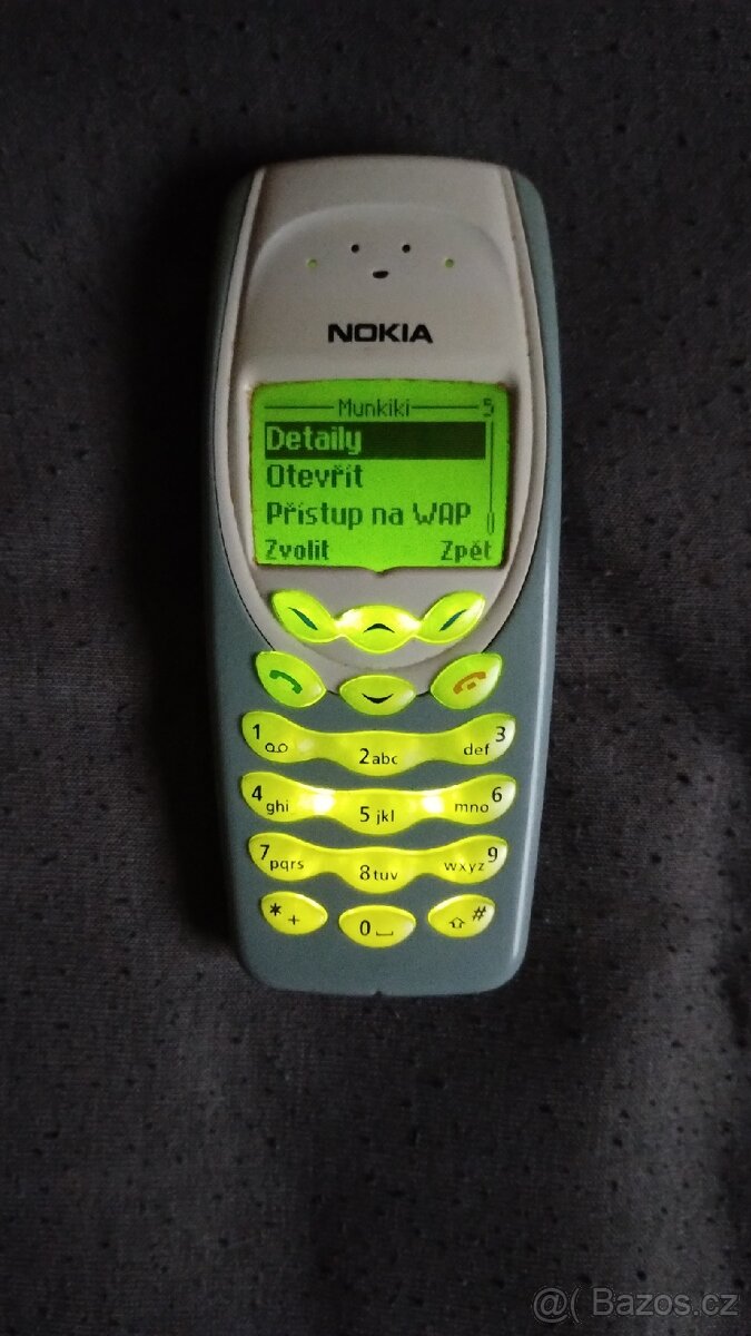 📍 NOKIA 3410 (c. 1) , ODBLOKOVANÝ M. 🖊️ MUNKIKI HRA‼️ - 13