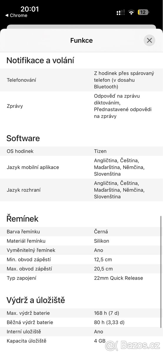 Samsung galaxy watch 46 mm SM-R805F - 13