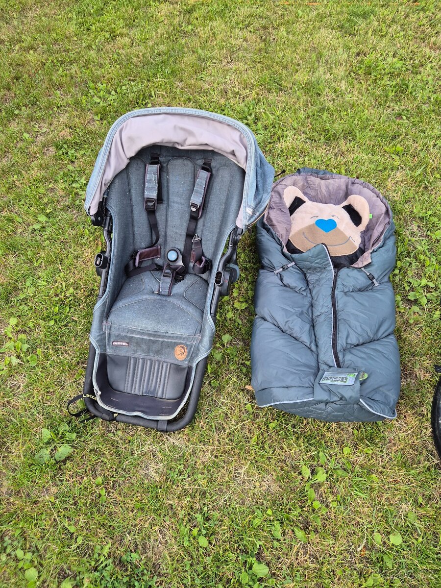Kočárek Bugaboo Buffalo Diesel s bohatým příslušenstvím - 13